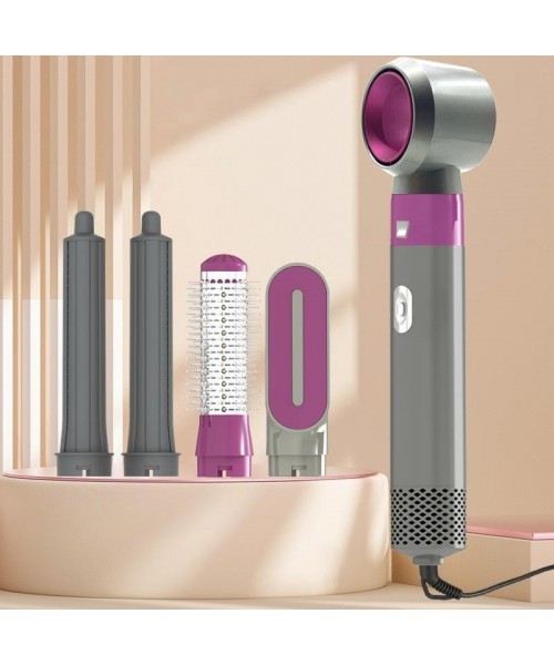 5 in 1 Hair Dryer Brush, 1 Set Hair Dryer & Hair Styler, Hair Styling Tool for Women, Professional Hair Styling Tools for Home & Salon Use