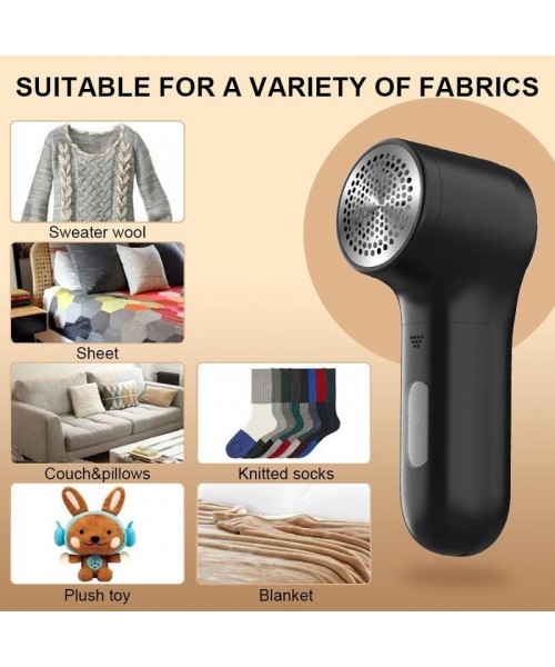Electric Lint Remover with Brush, Portable Fabric Shaver, 3-speed Sweater Shaver, Small Carpet Cleaner, Durable Lint Remover Shaver for Socks/Sweaters/Coats/Bedding Sets Electric Lint Remover with Brush, Portable Fabric Shaver, 3-speed Sweater Shaver, Small Carpet Cleaner, Durable Lint Remover Shaver for Socks/Sweaters/Coats/Bedding Sets