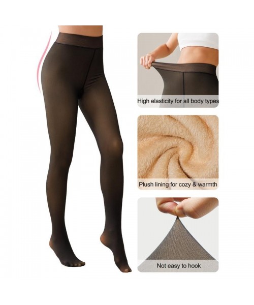 Fleece Lined Tights Womenswear Size XS - XXL Thermal Winter Basic Leggings Thick Semi-Transparent Underwear Pantyhose Closed Foot Available in Light Mid Deep Skin Tone Fleece Lined Tights Womenswear Size XS - XXL Thermal Winter Basic Leggings Thick Semi-Transparent Underwear Pantyhose Closed Foot Available in Light Mid Deep Skin Tone