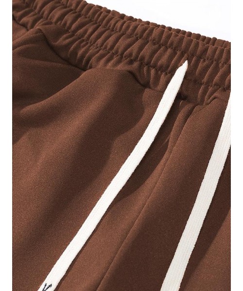 Men's Solid Drawstring Waist Jogger Pants, Casual Comfy Pocket Sweatpants for Spring & Fall, Men's Trousers for Daily Wear