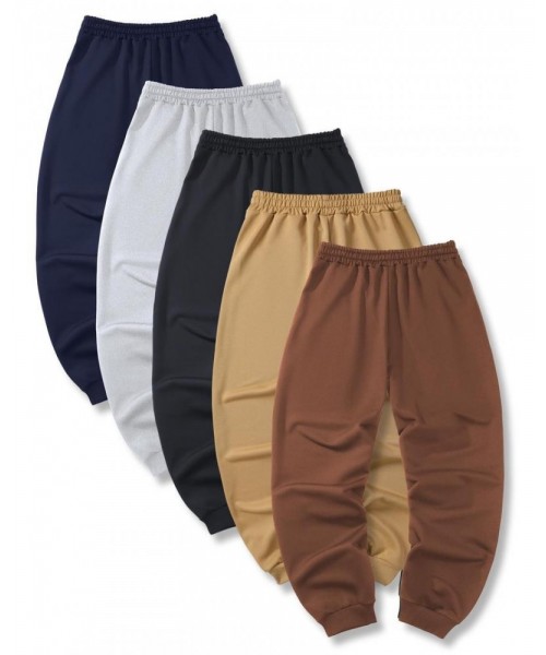 Men's Solid Drawstring Waist Jogger Pants, Casual Comfy Pocket Sweatpants for Spring & Fall, Men's Trousers for Daily Wear