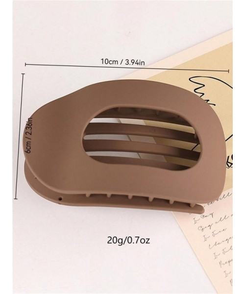 Solid Color Hair Clip, Casual Versatile Hair Accessories for Women, Minimalist Headwear Suitable for Thick Hair, Fashion Hair Accessories for Party, Daily Clothing Decor