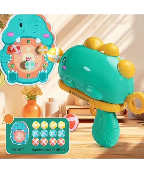 Dinosaur Dart Board Toys Set, 1 Set Dart Board Including 1 Count Board & 12pcs Random Color Sticky Balls & 1 Count Dinosaur Design Launcher, Indoor & Outdoor Party Play Game Toy Dinosaur Dart Board Toys Set, 1 Set Dart Board Including 1 Count Board & 12pcs Random Color Sticky Balls & 1 Count Dinosaur Design Launcher, Indoor & Outdoor Party Play Game Toy