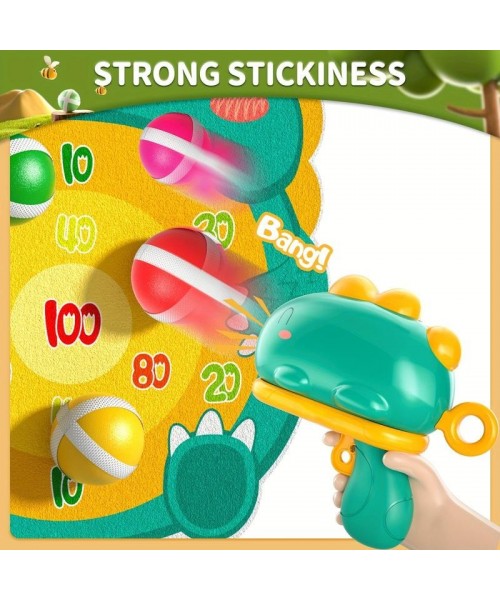 Dinosaur Dart Board Toys Set, 1 Set Dart Board Including 1 Count Board & 12pcs Random Color Sticky Balls & 1 Count Dinosaur Design Launcher, Indoor & Outdoor Party Play Game Toy Dinosaur Dart Board Toys Set, 1 Set Dart Board Including 1 Count Board & 12pcs Random Color Sticky Balls & 1 Count Dinosaur Design Launcher, Indoor & Outdoor Party Play Game Toy