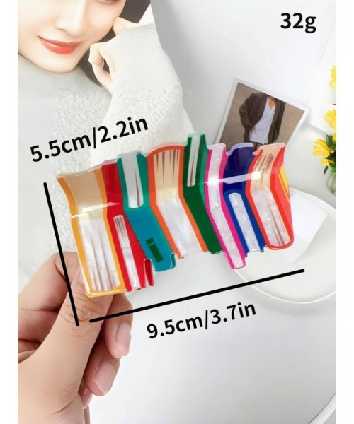 Book Pattern Hair Claw, Cute Hair Accessories for Women & Girls, Minimalist Headwear Suitable for Thick Hair, Fashion Hair Accessories for Party, Travel, Daily Use