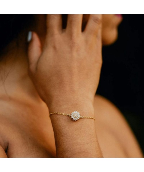 Spinning Sunflower Bracelet for Women – A Calming and Relaxing Accessory