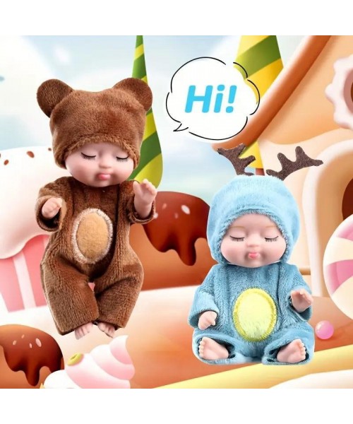 6pcs/set Mini Animal & Insect Shaped Cute Reborn Doll, Sleepy Doll, Children's Toy Gift Box 6pcs/set Mini Animal & Insect Shaped Cute Reborn Doll, Sleepy Doll, Children's Toy Gift Box