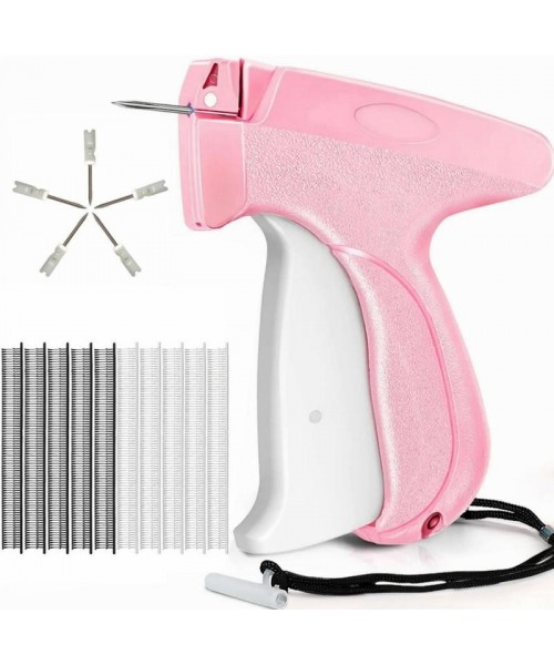Quick Clothing Fixer, 1 Count Handheld Tag Attacher Gun with 6 Counts Needles & 1000pcs Glue Needles, Sewing Tool Kit for Retail Hang Price Fabric Garment Label Quick Clothing Fixer, 1 Count Handheld Tag Attacher Gun with 6 Counts Needles & 1000pcs Glue Needles, Sewing Tool Kit for Retail Hang Price Fabric Garment Label