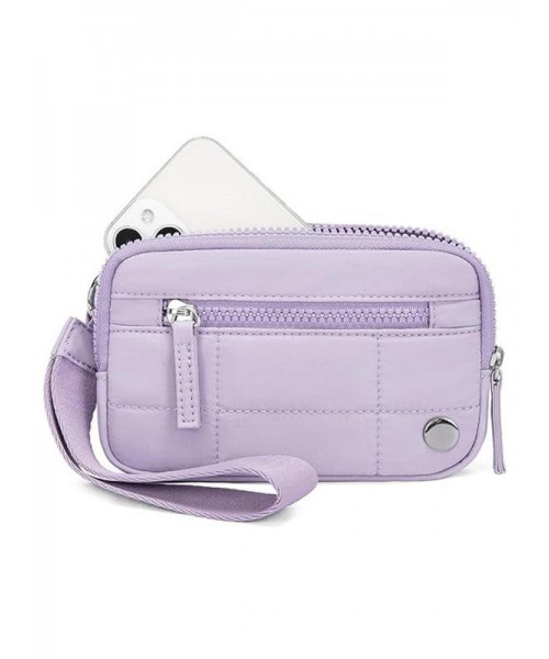Women's Solid Color Nylon Zipper Wallet, Wallets for Women Fashionable Lightweight Waterproof Phone Wallet, Casual Versatile Wristlet for Daily Used