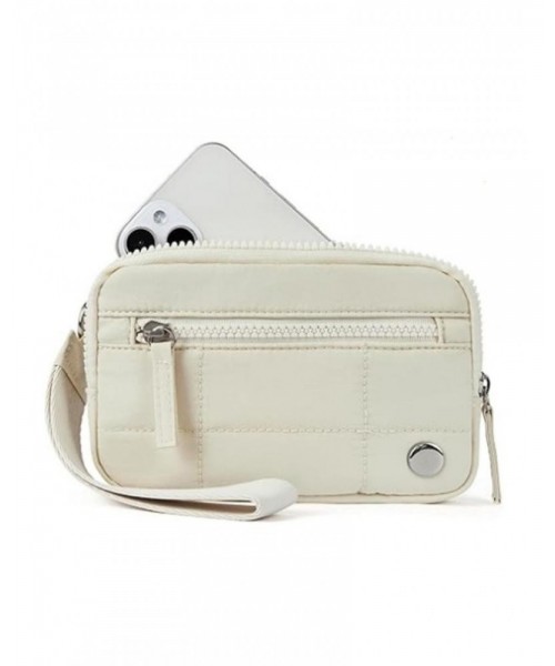 Women's Solid Color Nylon Zipper Wallet, Wallets for Women Fashionable Lightweight Waterproof Phone Wallet, Casual Versatile Wristlet for Daily Used