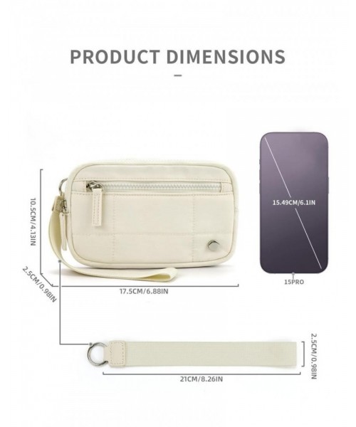 Women's Solid Color Nylon Zipper Wallet, Wallets for Women Fashionable Lightweight Waterproof Phone Wallet, Casual Versatile Wristlet for Daily Used