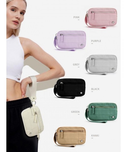 Women's Solid Color Nylon Zipper Wallet, Wallets for Women Fashionable Lightweight Waterproof Phone Wallet, Casual Versatile Wristlet for Daily Used